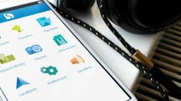 DSFCU Android Menu Screen