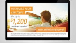 DSFCU digital signage