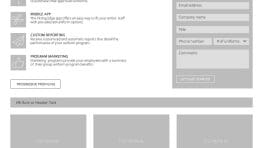 SmartScrubs conversion page wireframe