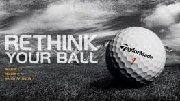 TaylorMade Rethink Your Ball interactive