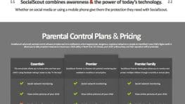 Social Scout website design